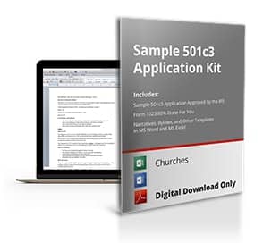 Sample 501c3 Application For Churches